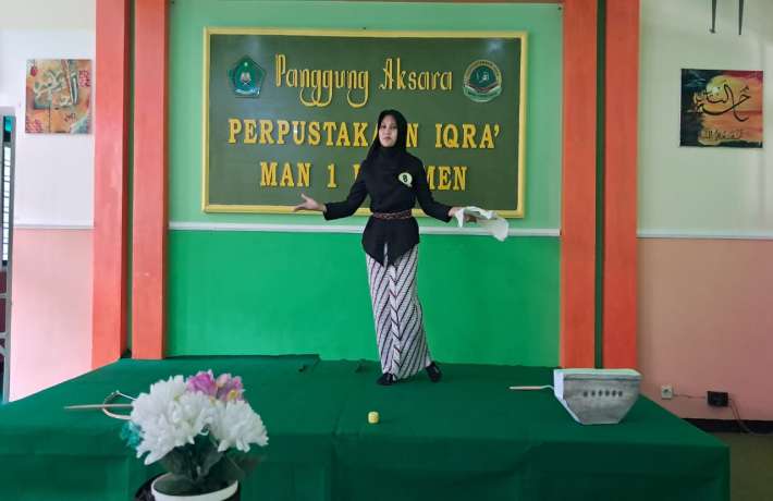 Gebrakan Bulan Bahasa MAN 1 Kebumen 2026 Panggung Kreativitas Budaya dan Pembuktian Generasi Muda