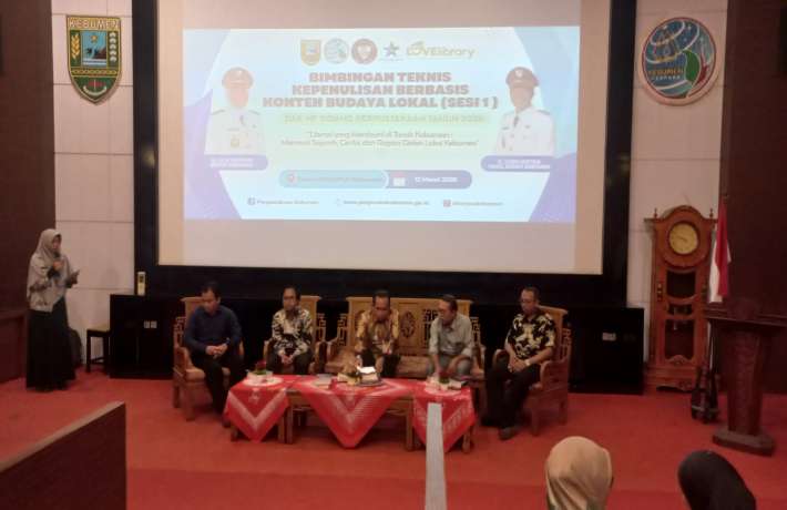 Perkuat Budaya Literasi Dua Guru MAN 1 Kebumen Ikuti Bimtek Kepenulisan Konten Lokal di Disarpus