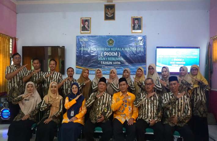 MAN 1 Kebumen Gelar PKKM Tahunan 2025 Dorong Mutu Akademik dan Keunggulan Non Akademik